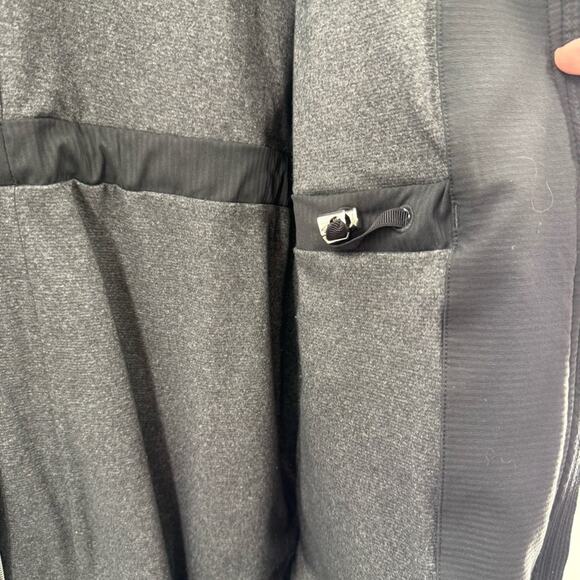 Lululemon Yogi Anorak Jacket Full Zip Hooded Sporty Black Activewear Size 4 - Picture 14 of 16